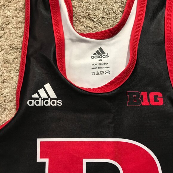 Adidas Rutgers University Wrestling Singlet - Picture 3 of 4